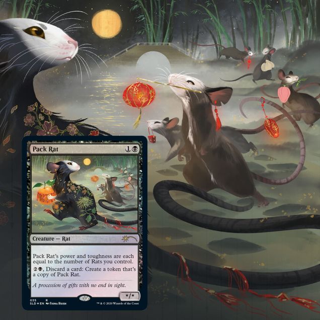 Magic the Gathering, Secret Lair: Year of the Rat – Card Monster Games