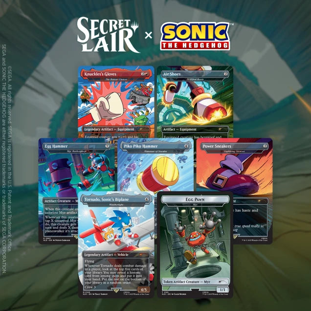 Magic the Gathering, Secret Lair: Secret Lair x Sonic the Hedgehog: Tu –  Card Monster Games