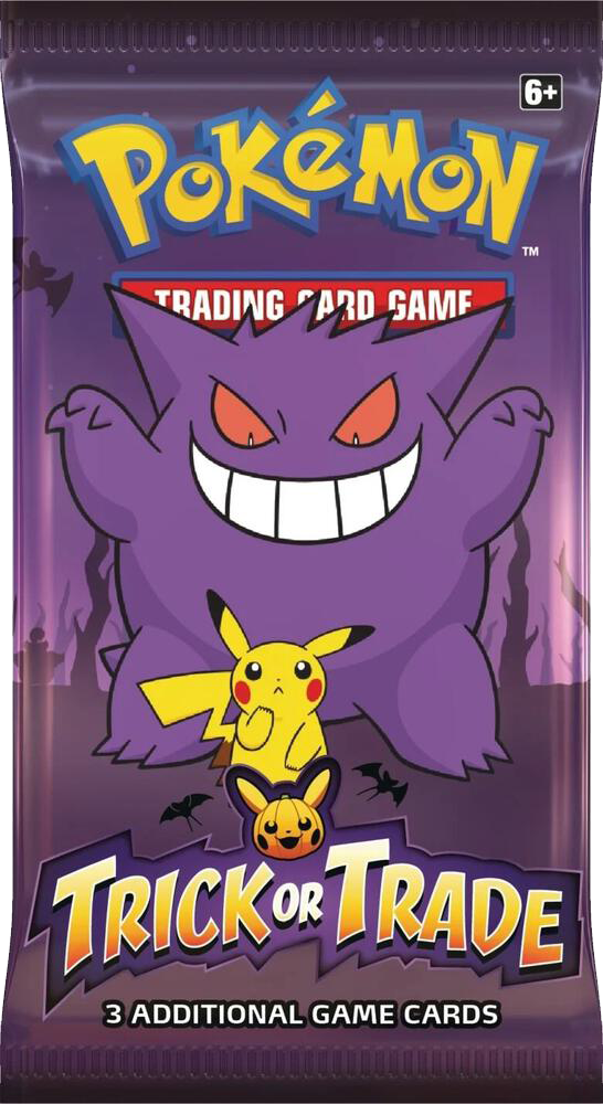 Pokemon: Trick or Trade Mini Booster Pack – Card Monster Games