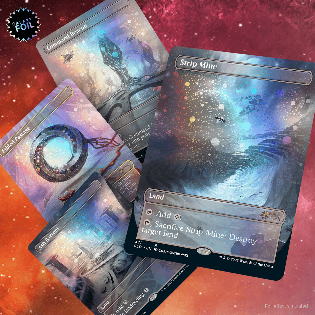 Magic The Gathering, Secret Lair: Totally Spaced Out – Card