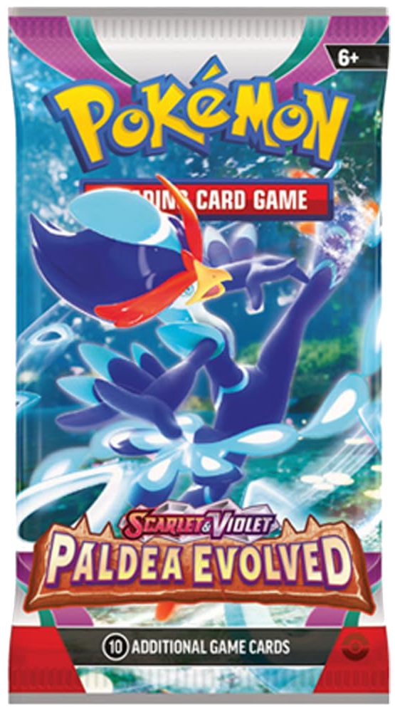 pokemon paldea evolved booster packs Pack  Wenzel TCG Even Pikachu joins the Pokmon ex party in the Pokmon TCG Scarlet & Violet Paldea Evolved