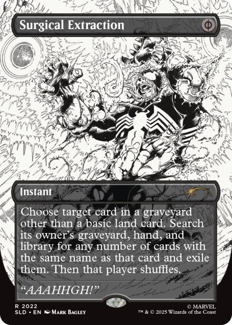 mtg venom cards Magic the Gathering, Secret Lair: Secret Lair x Marvel's Spider-Man: V – Card Monster Games Activate only as a Sephiroth, Fabled SOLDIER MTG Style:Amethyst/Steel angels