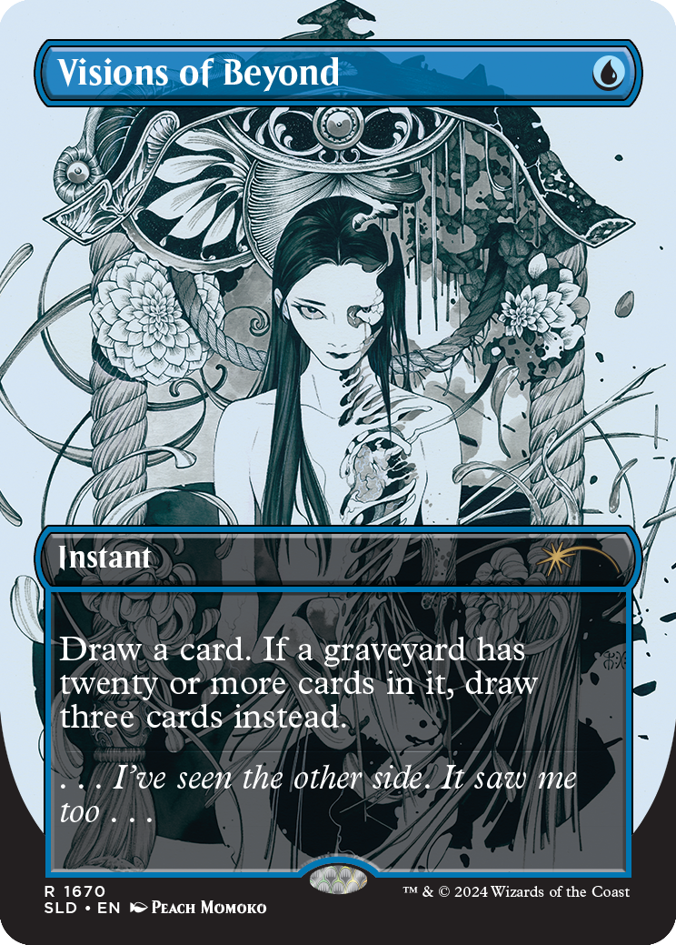 Magic the Gathering, Secret Lair: Featuring: Peach Momoko – Card