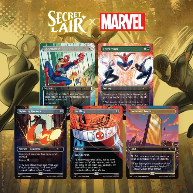 Magic the Gathering, Secret Lair: Secret Lair X Marvel: Spider-Man: He – Card Monster Games