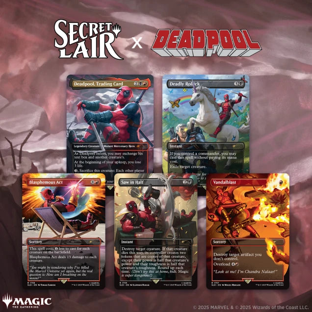 Magic the Gathering, Secret Lair: Secret Lair x Marvel's Deadpool