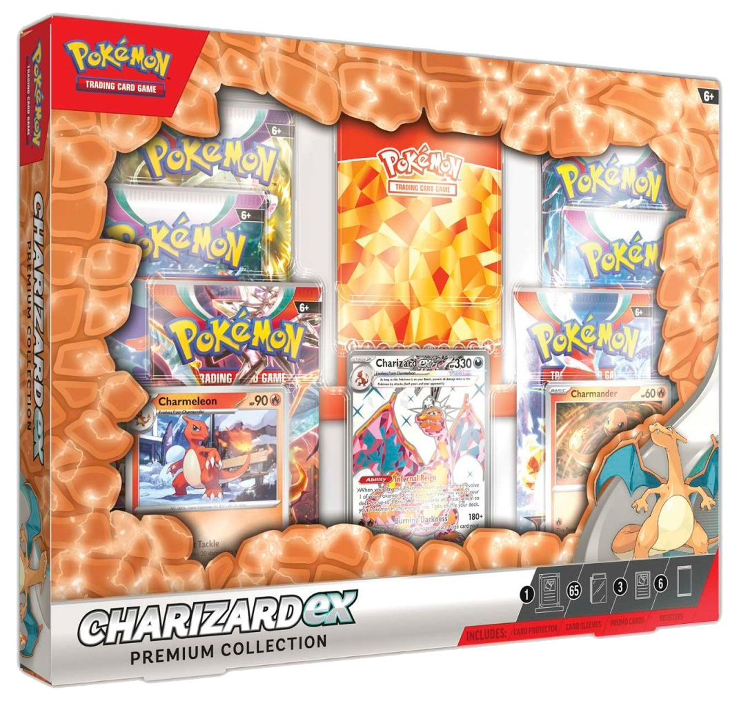 Pokemon: Charizard EX Premium Collection Box – Card Monster Games