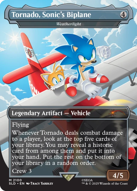Magic the Gathering, Secret Lair: Secret Lair x Sonic the Hedgehog: Turbo Gear