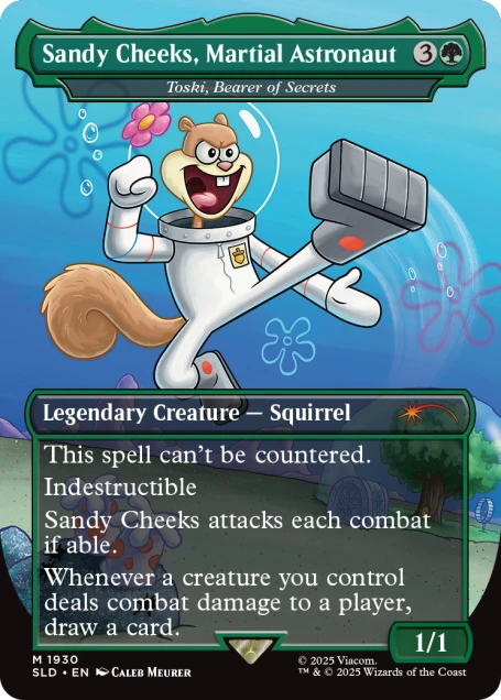 Magic the Gathering, Secret Lair: Secret Lair x SpongeBob SquarePants: Legends of Bikini Bottom