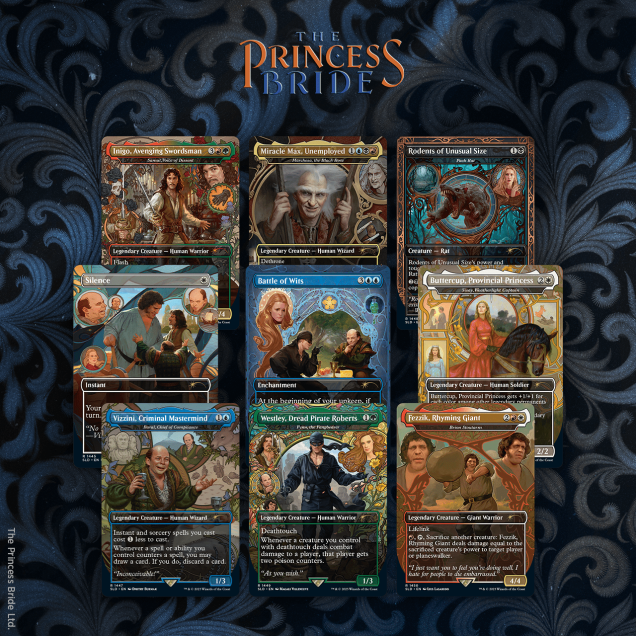 Magic the Gathering, Secret Lair: The Princess Bride – Card Monster Games