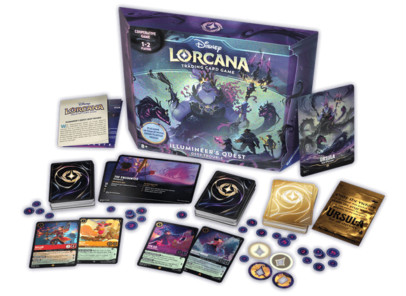 ◄ PREORDER ► Lorcana: Defeat the Sea Witch: Illumineer's Quest: Deep Trouble ◄ PREORDER ►