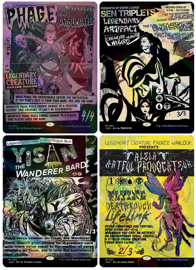 Magic The Gathering, Secret Lair: Legendary Flyers (Not That Kind