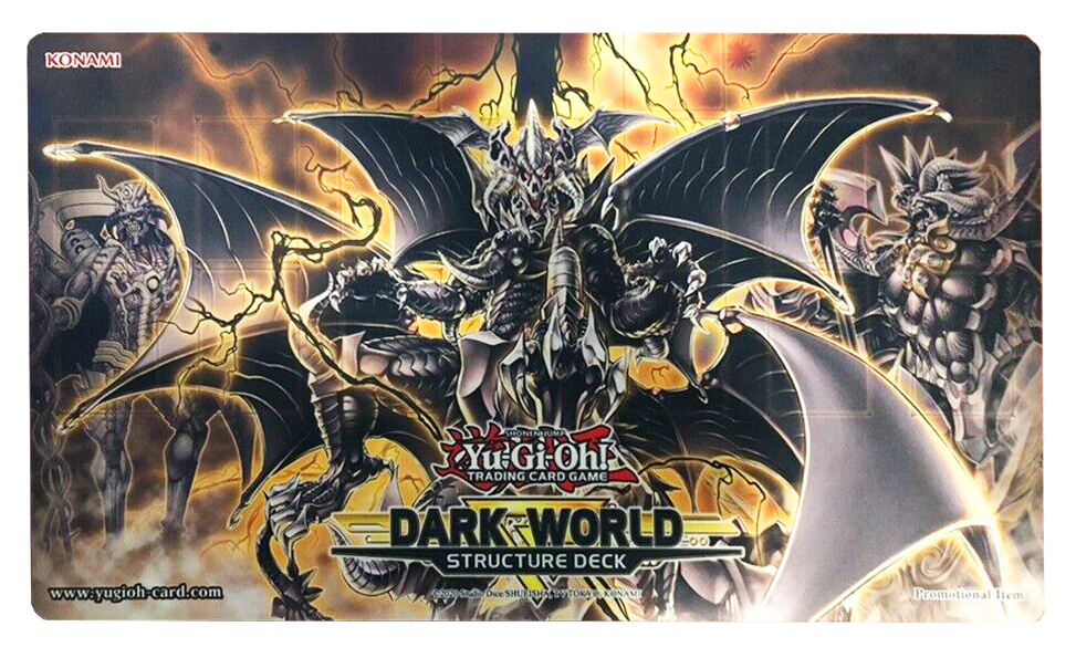 Yu-Gi-Oh: Structure Deck: Dark World Playmat Card Monster Games Yu-Gi-Oh: Structure Deck: Dark World Playmat Card Monster Games