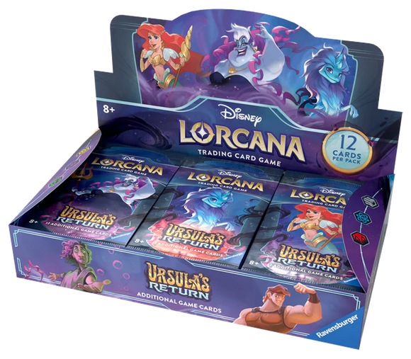 ◄ PREORDER ► Lorcana: Ursula's Return - Booster Box ◄ PREORDER ►
