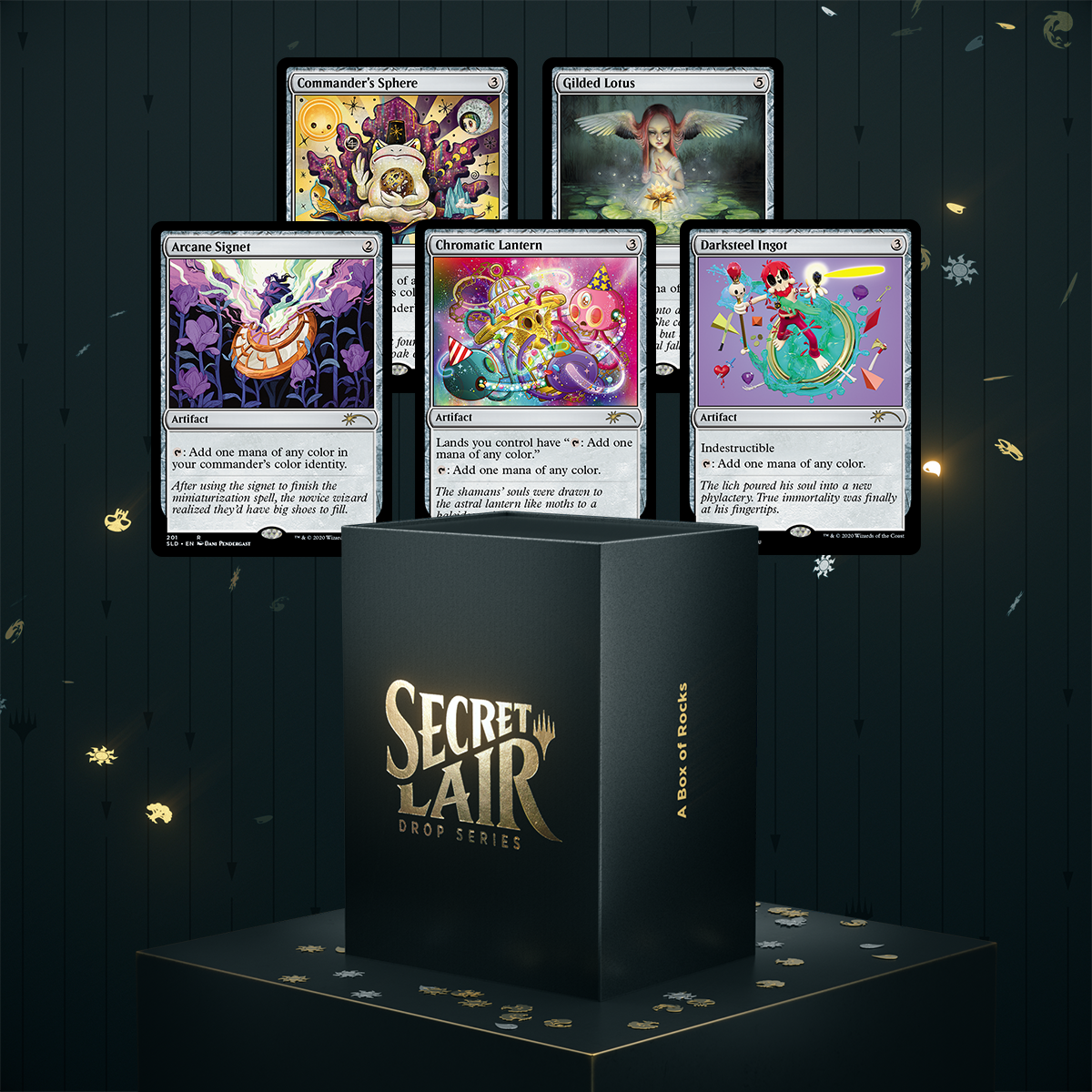 Magic The Gathering, Secret Lair: A Box of Rocks – Card Monster Games Magic The Gathering, Secret Lair: A Box of Rocks – Card Monster Games