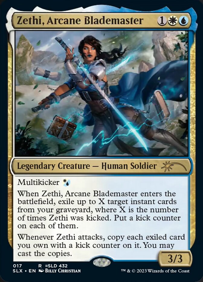 Zethi, Arcane Blademaster [SLX Cards] – Card Monster Games