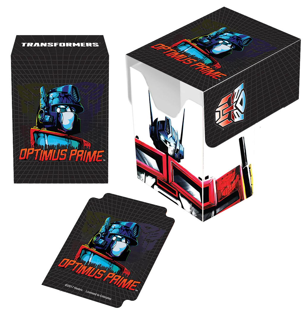 Ultra Pro: Transformers Optimus Prime - Deck Box – Card Monster Games