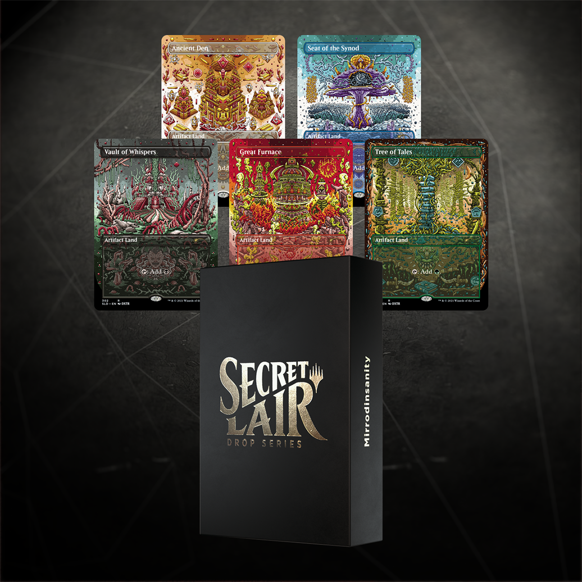Magic The Gathering, Secret Lair: Mirrodinsanity – Card Monster Games