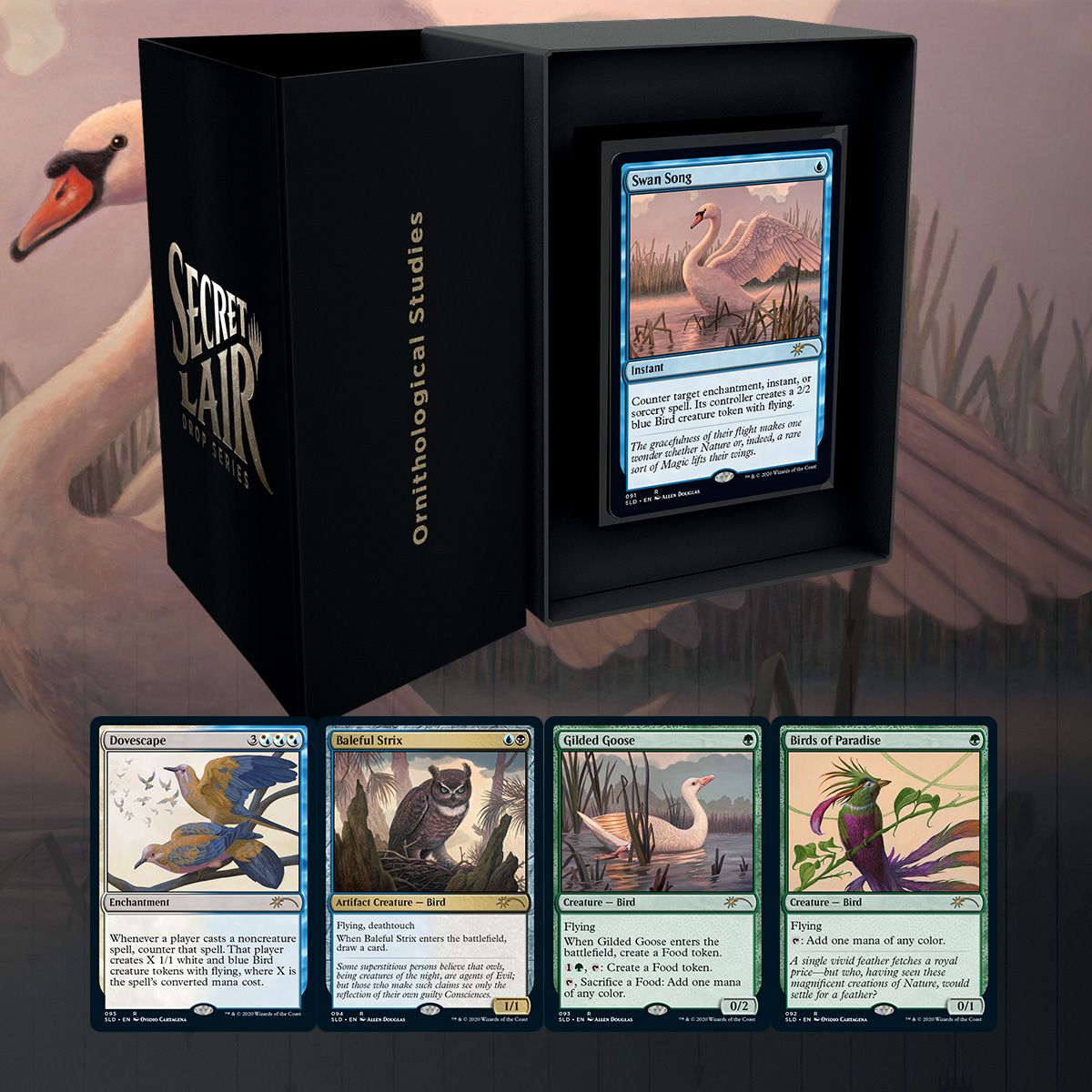 Magic The Gathering, Secret Lair: Ornithological Studies – Card