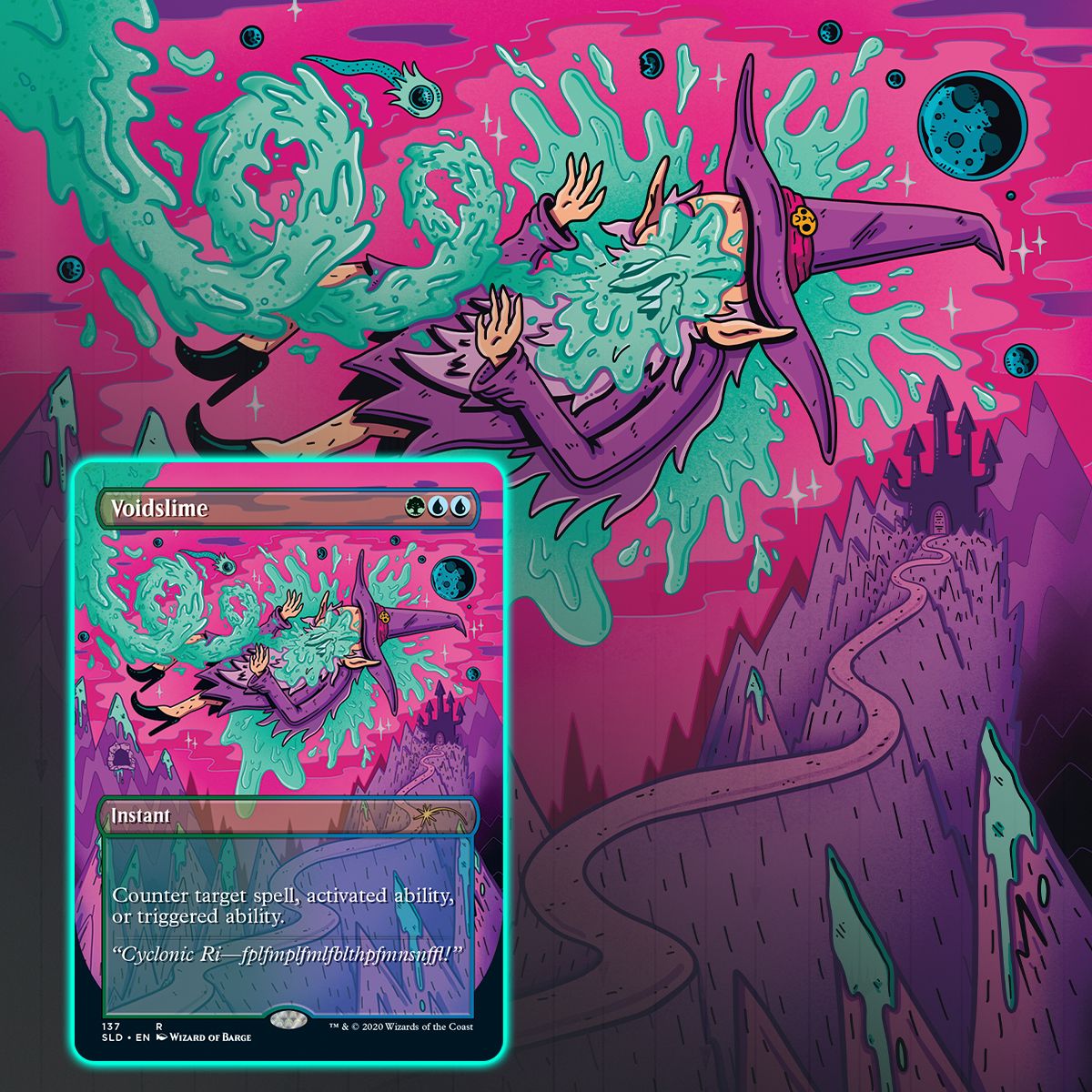 Magic The Gathering, Secret Lair: Prime Slime – Card Monster Games
