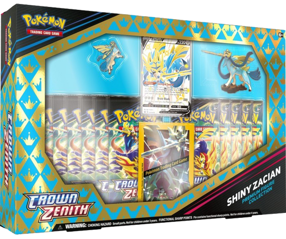 Pokemon: Crown Zenith - Shiny Zacian Premium Figure Collection