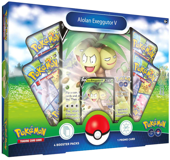 Pokemon: Pokemon Go Collection: Alolan Exeggutor V Box