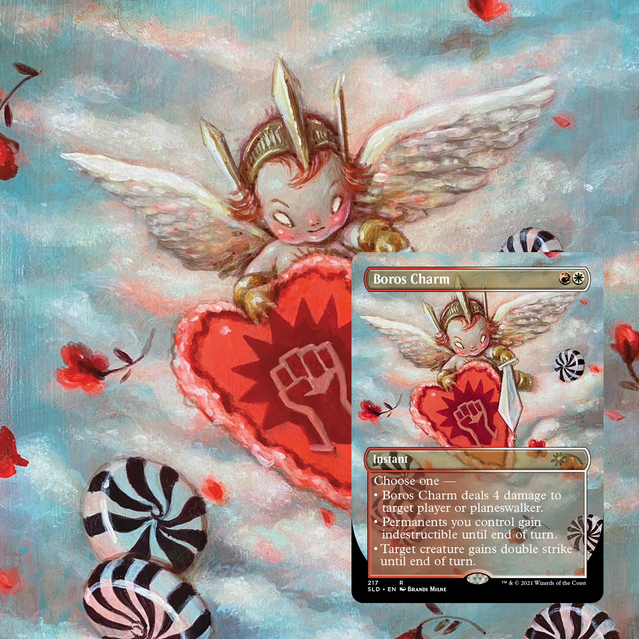 Magic The Gathering, Secret Lair: Valentine's Day 2021 – Card Magic The Gathering, Secret Lair: Valentine's Day 2021 – Card
