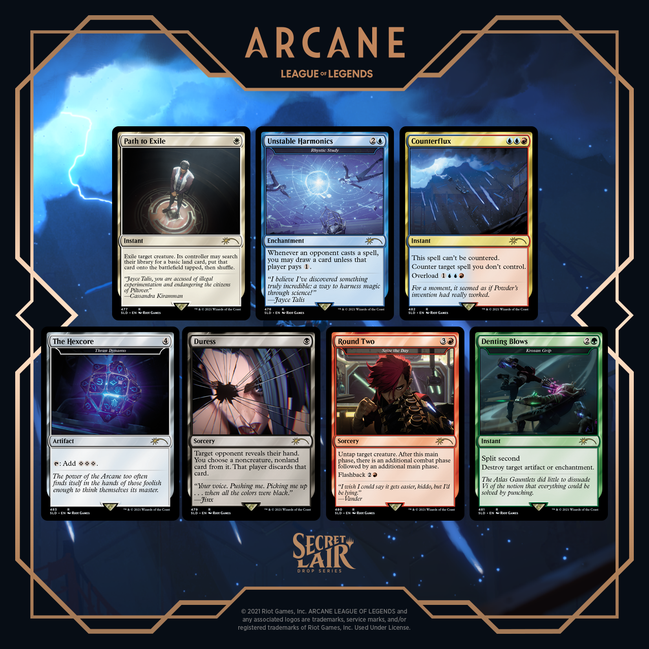 Magic The Gathering, Secret Lair: Secret Lair x Arcane Card Monster Games Magic The Gathering, Secret Lair: Secret Lair x Arcane Card Monster Games