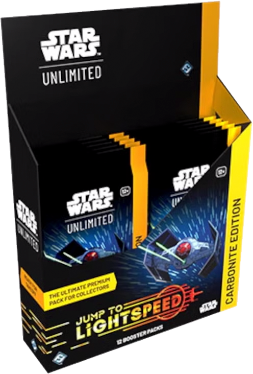 ◄ PREORDER ► Star Wars Unlimited: Jump to Lightspeed - Carbonite Edition Booster Box ◄ PREORDER ►