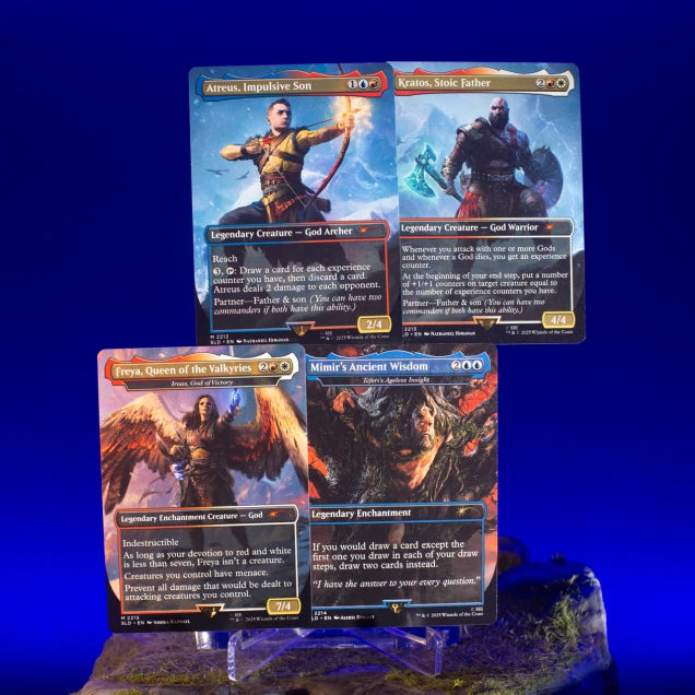 Magic the Gathering, Secret Lair: God of War: Norse – Card Monster Games