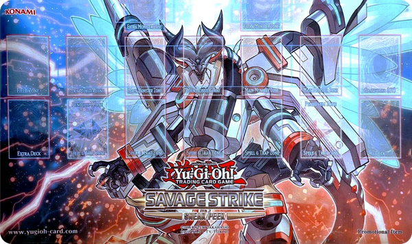 Yu-Gi-Oh: Savage Strike Sneak Peek Playmat – Card Monster Games