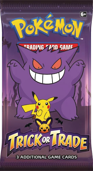 Pokemon: Trick or Trade Mini Booster Pack – Card Monster Games