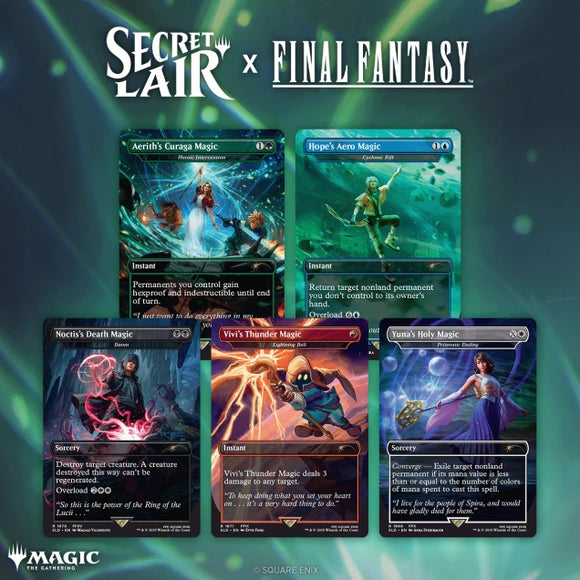 Magic the Gathering, Secret Lair: Secret Lair x Final Fantasy: Grimoire (EN)