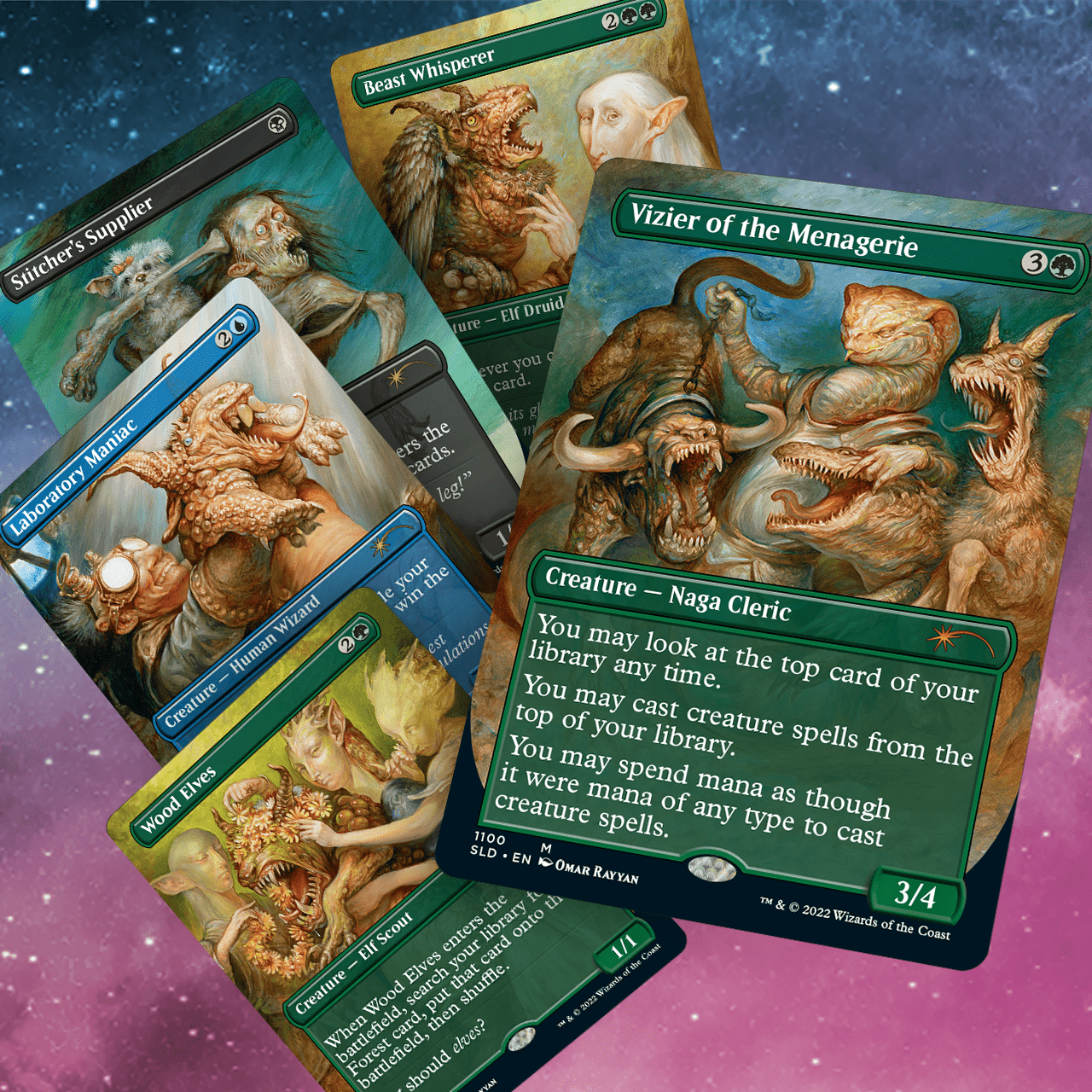 Magic The Gathering, Secret Lair: The Weirdest Pets in the Multiverse Card Monster Games Magic The Gathering, Secret Lair: The Weirdest Pets in the Multiverse Card Monster Games