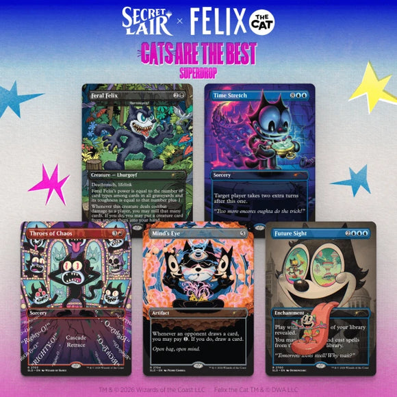 Magic The Gathering, Secret Lair: Look At The Kitties – Card