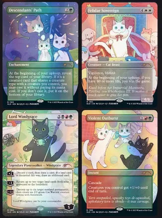 Magic The Gathering, Secret Lair: Look At The Kitties