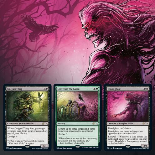 mtg dredge no cards in library Magic The Gathering, Secret Lair: Restless in Peace – Card Monster Games