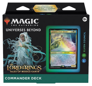 ◄ WEEKLY SALE ► Magic The Gathering: The Lord of the Rings: Tales of Middle-Earth - Elven Council Commander Deck ◄ WEEKLY SALE ►