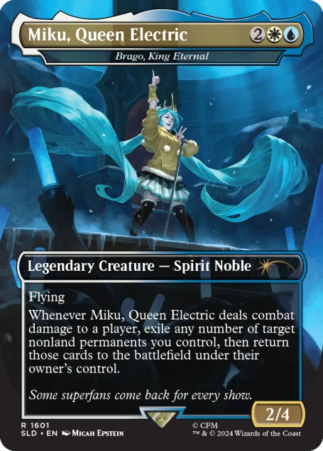 Magic the Gathering, Secret Lair: Secret Lair x Hatsune Miku: Winter D – Card Monster Games