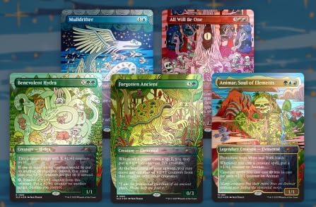 Magic the Gathering, Secret Lair: Animar & Friends Card Monster Games Magic the Gathering, Secret Lair: Animar & Friends Card Monster Games