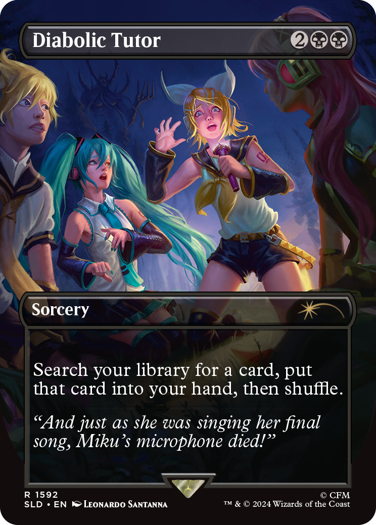 Magic The Gathering, Secret Lair: Secret Lair x Hatsune Miku Magic The Gathering, Secret Lair: Secret Lair x Hatsune Miku
