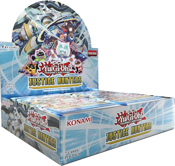 Yu-Gi-Oh: Justice Hunters Booster Box – Card Monster Games