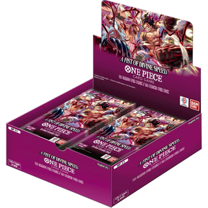 ◄ PREORDER ► One Piece: A Fist of Divine Speed (OP-11) - Booster Box ◄ PREORDER ►