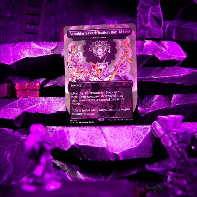 beholder mtg card Baleful Beholder (Showcase) [Dungeons & Dragons: Adventures in the  Forgotten Realms] main image 1