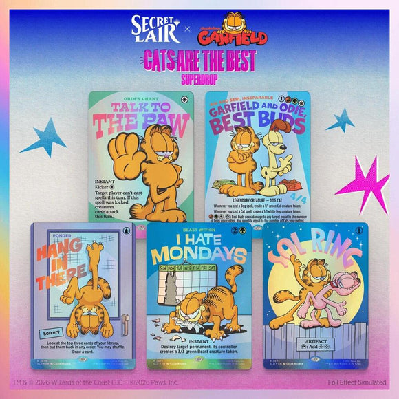 Magic The Gathering, Secret Lair: Look At The Kitties – Card