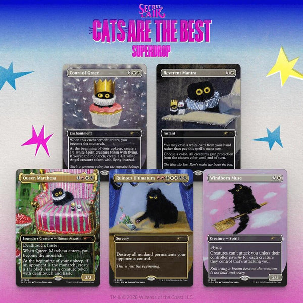 Magic the Gathering, Secret Lair: Secret Lair Drop: Purr Majesty