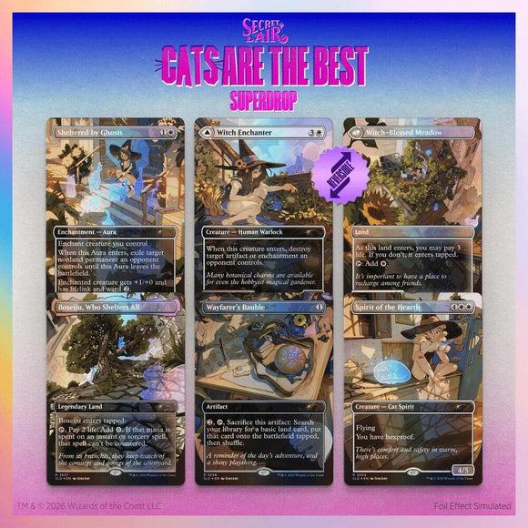 Magic The Gathering, Secret Lair: Look At The Kitties – Card