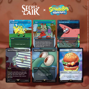 Magic the Gathering, Secret Lair: Secret Lair x SpongeBob SquarePants: – Card Monster Games