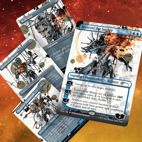 Magic The Gathering, Secret Lair: Special Guest: Yoji Shinkawa Magic The Gathering, Secret Lair: Special Guest: Yoji Shinkawa
