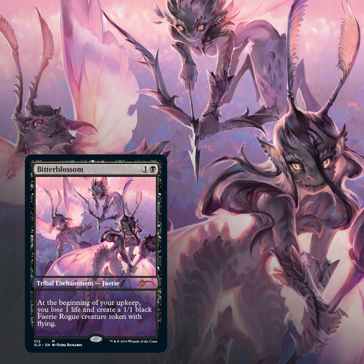 Magic The Gathering, Secret Lair: Bitterblossom Dreams – Card