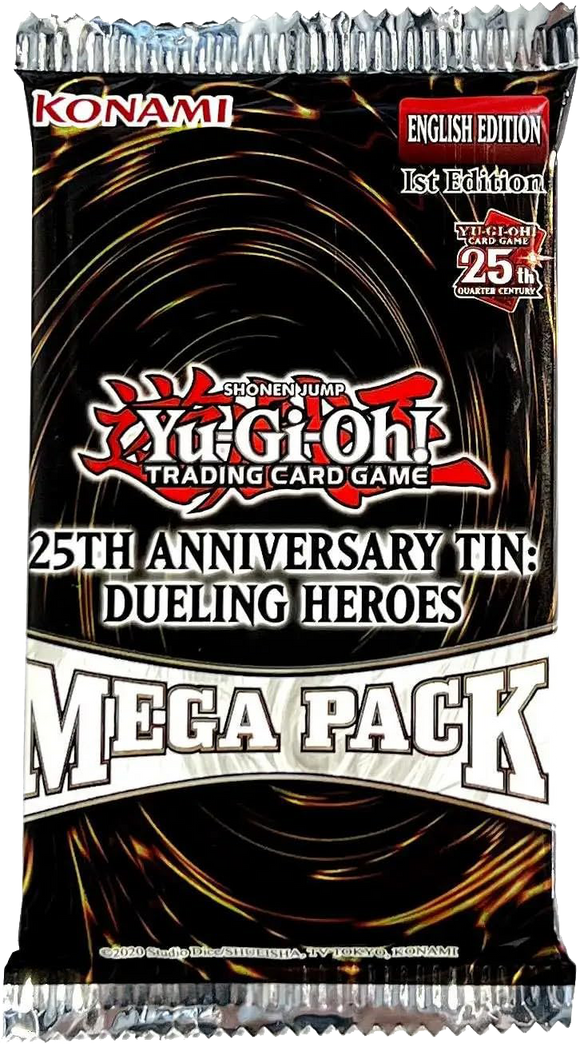 Yu-Gi-Oh: 25th Anniversary Tin: Dueling Heroes Mega Pack